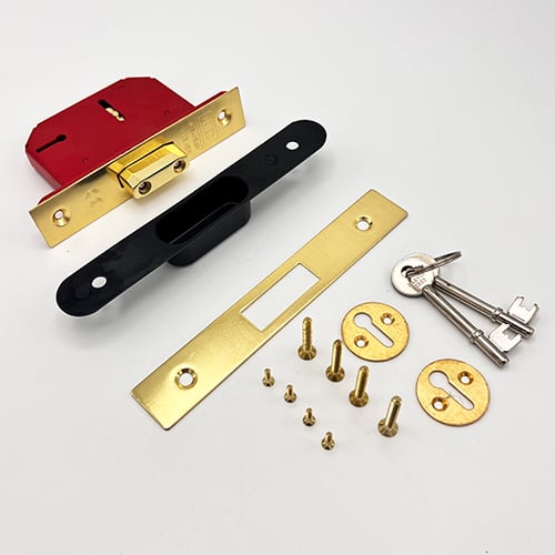 Union 2103 Strongbolt 3 Lever Mortice Deadlock