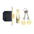 Union Essential 3 Lever Mortice Deadlock