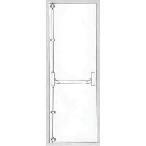 Exidor 502 Two Point EN1125 Push Bar and Vertical Bolts - For UPVC Panic Exit Doors