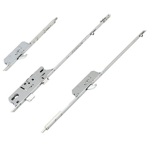 Fuhr 856 Type 6 Latch Deadbolt 2 Hooks 2 Rollers Lift Lever Multipoint Door Lock (2 part lock)