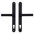 Hoppe London Lever Lever UPVC Multipoint Door Handles -  92mm PZ Sprung 240mm Screw Centres