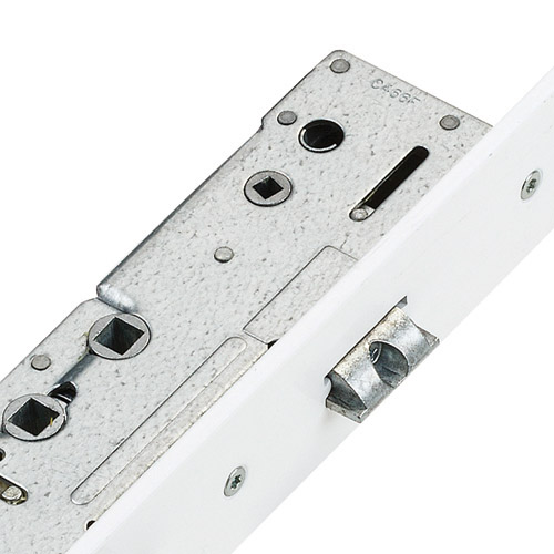 Lockmaster Latch Deadbolt 2 Hooks Flat 44mm Faceplate Double Spindle Multipoint Door Lock