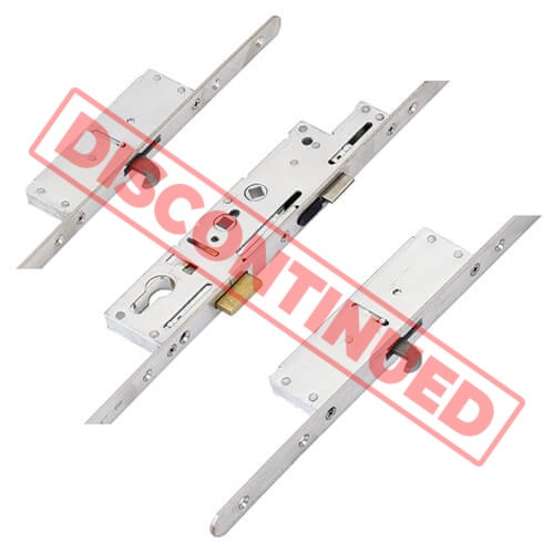 Fullex Crimebeater Latch Deadbolt 2 Hooks Double Spindle Multipoint Door Lock - 20mm Faceplate