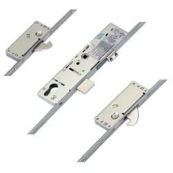 ERA Latch Deadbolt 2 Large Hooks Split Spindle Multipoint Door Lock - Option 1 (top hook to spindle = 570mm)
