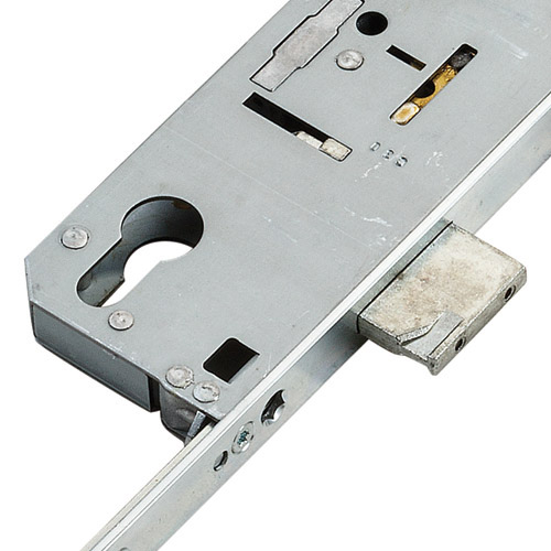 Fuhr 859 Type 4 Latch Deadbolt 2 Hooks Split Spindle Multipoint Door Lock - 16mm Faceplate (top hook to spindle = 730mm)