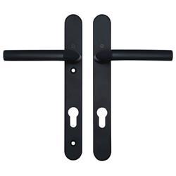 Hoppe Birmingham Lever Lever UPVC Multipoint Door Handles -  92mm PZ Sprung 122mm Screw Centres