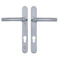 Hoppe Birmingham Lever Lever UPVC Multipoint Door Handles -  92mm PZ Sprung 122mm Screw Centres
