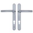 Hoppe Birmingham Lever Lever UPVC Multipoint Door Handles -  92mm PZ Sprung 122mm Screw Centres