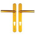 Hoppe Birmingham Lever Lever UPVC Multipoint Door Handles -  92mm PZ Sprung 122mm Screw Centres
