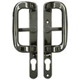 Paddock Handle Set for Patio Doors - Chrome