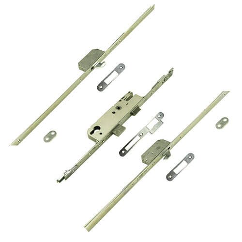 VERSA Latch Deadbolt 2 Hook Split Spindle Timber and Composite Repair Multipoint Door Lock 