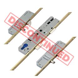 KFV Latch Deadbolt 2 Hooks 2 Pin Bolts Key Wind Operated Multipoint Door Lock