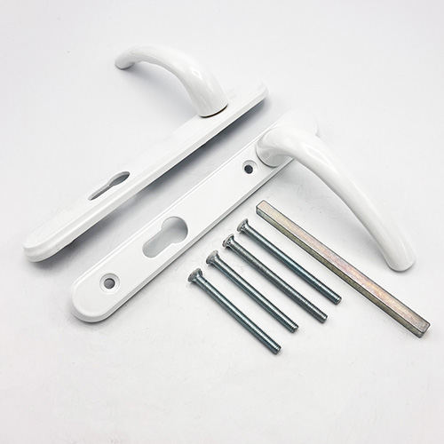 Hoppe Tokyo Lever Lever UPVC Multipoint Door Handles -  92mm PZ Unsprung 122mm Screw Centres