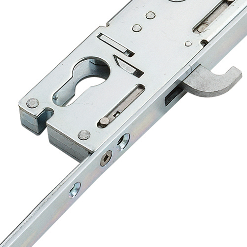 Fullex XL Latch 3 Hooks 2 Anti-Lift Pins 4 Rollers Multipoint Door Lock (top hook to spindle = 630mm)