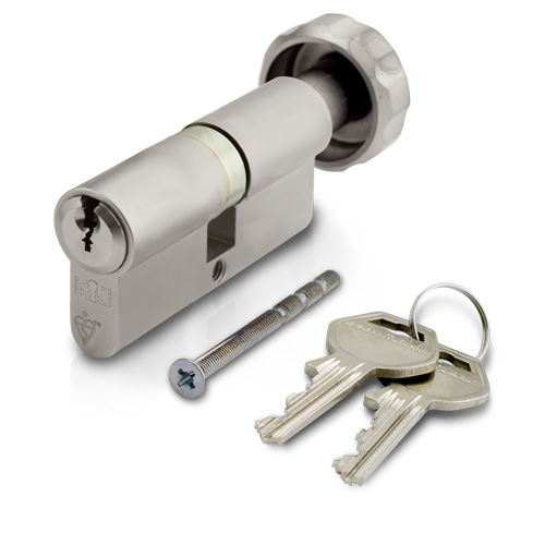 Gege pExtra Plus Euro Key and Turn Cylinder