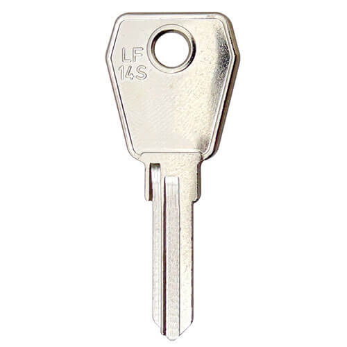 LF14S L & F 7 8Pin Key Blank