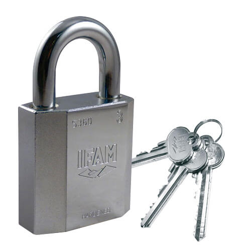 Ifam S360 60mm CEN4 High Security Open Shackle Padlock