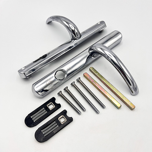 Yale TS007 2* Lever Lever UPVC Multipoint Door Handles -  92mm PZ Sprung 215mm Screw Centres