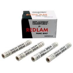 Redlam Replacement Ceramic Tubes Box of 20