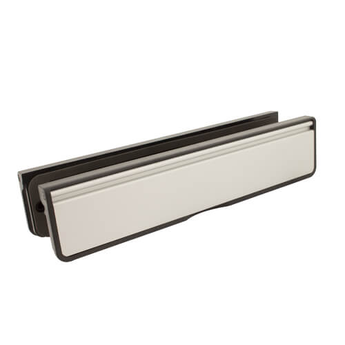 TSS 12" Telescopic Letterplate for UPVC Doors - 40-80mm