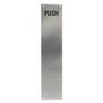 TSS Engraved 'PUSH' Finger Plate