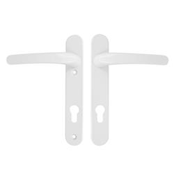 TSS Lever Lever UPVC Multipoint Door Handles -  92mm PZ Sprung 122mm Screw Centres