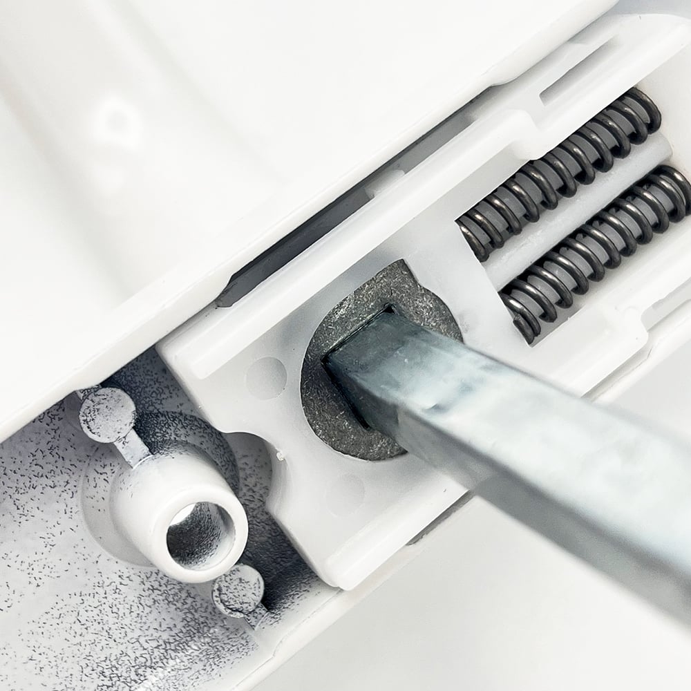 TSS Lever Lever UPVC Multipoint Door Handles -  92mm PZ Sprung 122mm Screw Centres