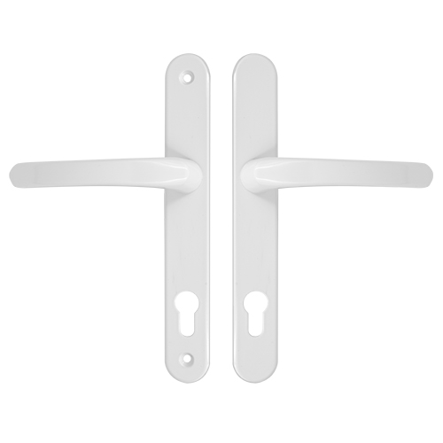 TSS Lever Lever UPVC Multipoint Door Handles -  92mm PZ Sprung 210mm Screw Centres