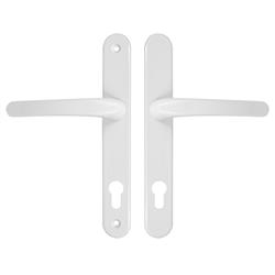 TSS Lever Lever UPVC Multipoint Door Handles -  92mm PZ Sprung 210mm Screw Centres