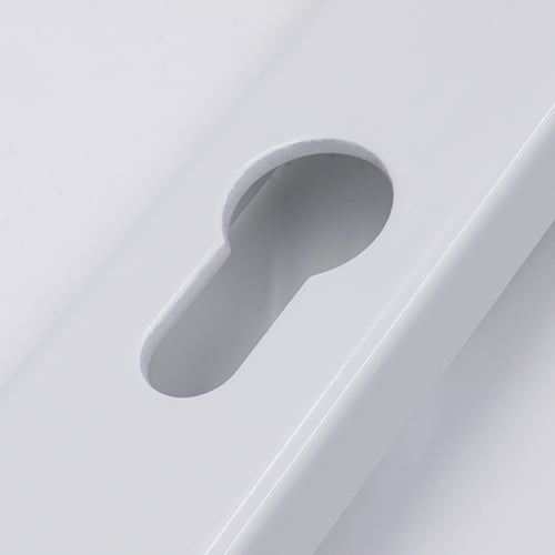 TSS Lever Lever UPVC Multipoint Door Handles -  92mm PZ Sprung 210mm Screw Centres