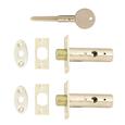 TSS Mortice (Rack) Spline (Star) Key Door Bolts - 2 Bolts 1 Key - 32mm Backset