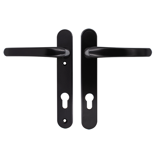 TSS Lever Lever UPVC Multipoint Door Handles -  92mm PZ Sprung 122mm Screw Centres