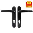 TSS Lever Lever UPVC Multipoint Door Handles -  92mm PZ Sprung 122mm Screw Centres