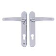 TSS Lever Lever UPVC Multipoint Door Handles -  92mm PZ Sprung 122mm Screw Centres