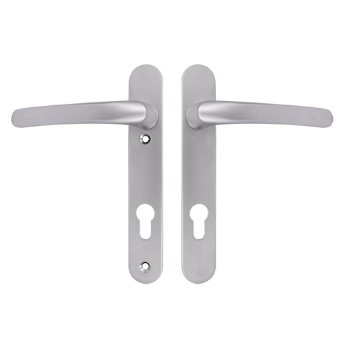 TSS Lever Lever UPVC Multipoint Door Handles -  92mm PZ Sprung 122mm Screw Centres