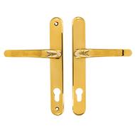 TSS Lever Lever UPVC Multipoint Door Handles -  92mm PZ Sprung 210mm Screw Centres
