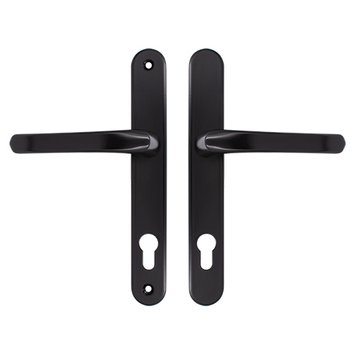 TSS Lever Lever UPVC Multipoint Door Handles -  92mm PZ Sprung 210mm Screw Centres