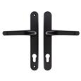 TSS Lever Lever UPVC Multipoint Door Handles -  92mm PZ Sprung 210mm Screw Centres