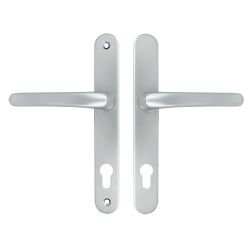 TSS Lever Lever UPVC Multipoint Door Handles -  92mm PZ Sprung 210mm Screw Centres