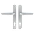 TSS Lever Lever UPVC Multipoint Door Handles -  92mm PZ Sprung 210mm Screw Centres