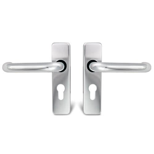 TSS Round Bar Lever on Plate Furniture