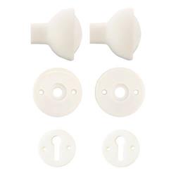 TSS Plastic Rim/Mortice Knobset