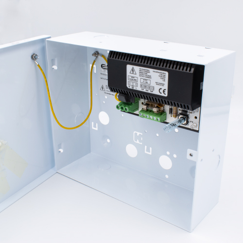 Elmdene 12V DC Boxed Switch Mode PSUs - 12V Boxed Power Supplies With Battery Monitoring