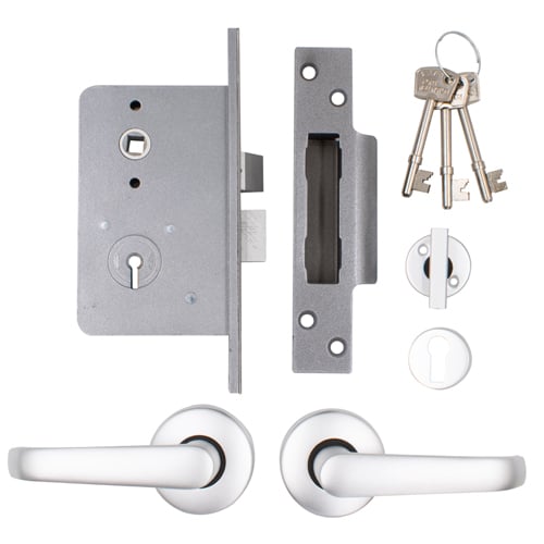 Wellington Fort 4G 6 Lever Mortice Lockset