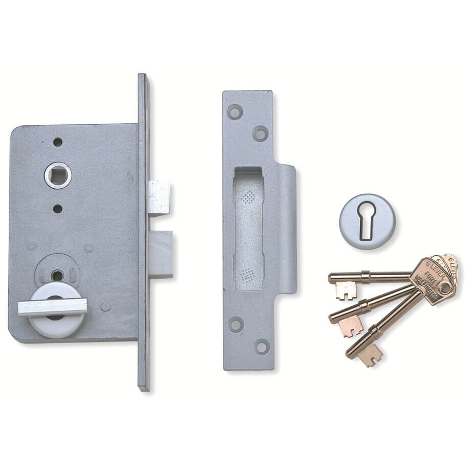 Wellington Fort 4G 6 Lever Mortice Lockset