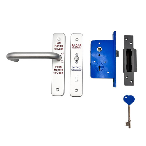 Bathroom Lockset to Suit Radar Lock Scheme