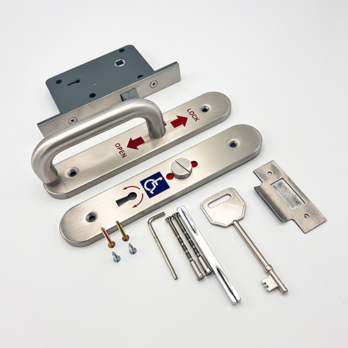 NKS (Radar Type) National Key Scheme Disabled Facility Reversible Bathroom Lockset 