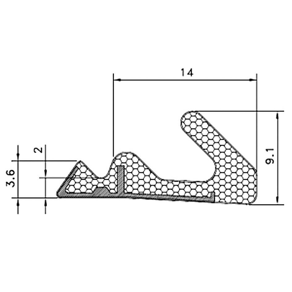 Q-Lon AQ124 Foam Weatherseal