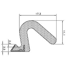 Q-Lon AQ89 Foam Weatherseal