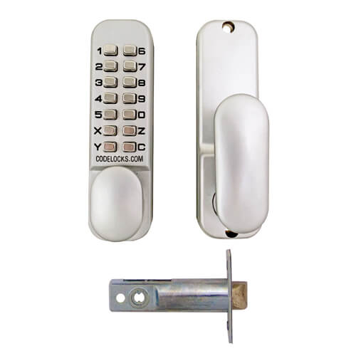 Codelocks CL155 Mortice Latch Digital Lock With Dual Backplate